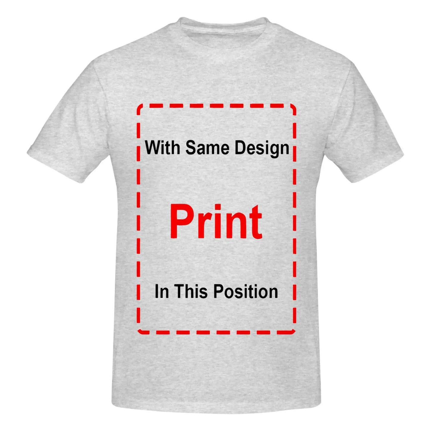 Gray kids t-shirt with customizable front print area for Armor Of God design