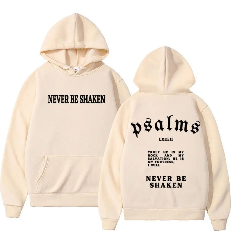 Men's Aesthetic Christian Setwear Hoodies Bible Verse Appar eprolo