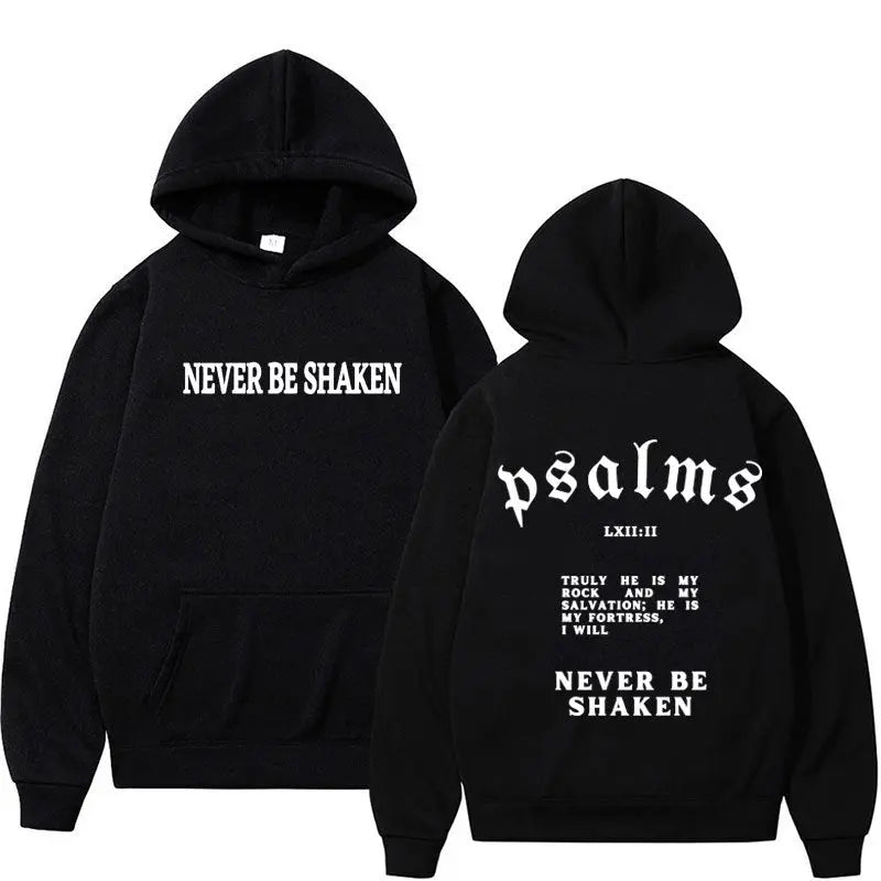 Men's Aesthetic Christian Setwear Hoodies Bible Verse Appar eprolo
