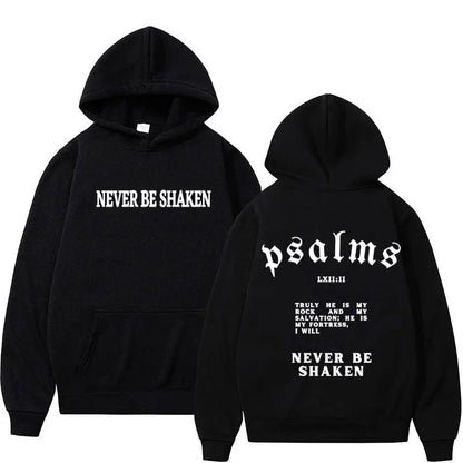 Men's Aesthetic Christian Setwear Hoodies Bible Verse Appar eprolo