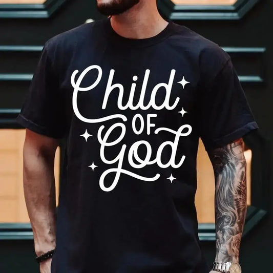 Child of God Shirt Christian Unisex Tee Religious Gift for Men and Women Jesus Hebrews revelation