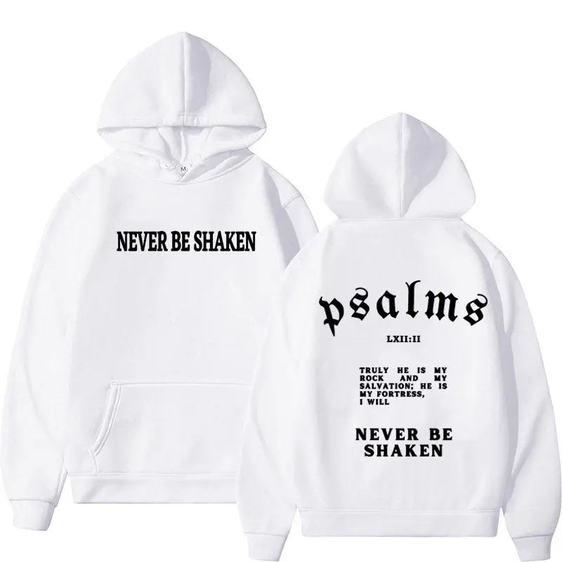 Men's Aesthetic Christian Setwear Hoodies Bible Verse Appar eprolo