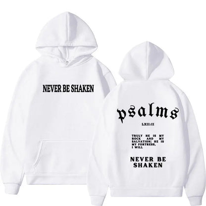 Men's Aesthetic Christian Setwear Hoodies Bible Verse Appar eprolo