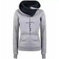 Autumn Winter Hoodies Sweatshirts Women Faith Embroidered Sweatshirt Long Sleeve Pullovers Christmas Casual Warm Hooded Tops eprolo