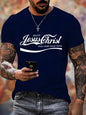 Men's Enjoy Jesus Christ Cotton Casual Text Letters Crew Neck T-Shirt Hebrews revelation